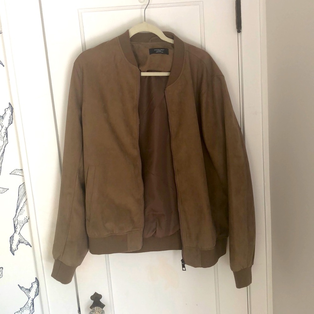 Beautiful suede bomber. Excellent used condition